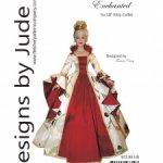 Выкройка PDF в натуральную величину / историческое платье для куклы Kitty Collier Тоннер 46 см