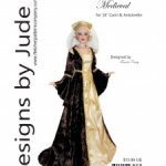 Выкройка PDF в натуральную величину / историческое платье для кукол Ками и Антуанетта Тоннер 40 см