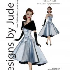 Выкройки PDF в натуральную величину / одежда для кукол Fashion Royalty FR FR2 east59 Integrity
