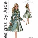 Выкройки PDF в натуральную величину / одежда для кукол Modsdoll dolls, рост 40 см