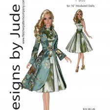 Выкройки PDF в натуральную величину / одежда для кукол Modsdoll dolls, рост 40 см