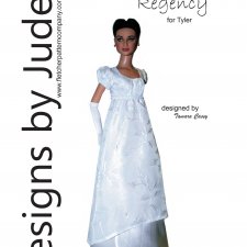 Выкройки PDF в натуральную величину / исторические и вечерние платья для кукол Тайлер Тоннер 40 см