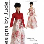 Выкройки PDF в натуральную величину / одежда для кукол Tonner Тоннер Американская модель 55-56 см