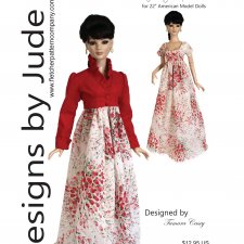 Выкройки PDF в натуральную величину / одежда для кукол Tonner Тоннер Американская модель 55-56 см