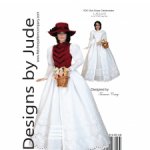 Выкройка PDF в натуральную величину / платье, жилет, шляпа для кукол Тоннер Tonner ростом 40-41 см