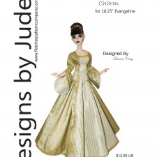 Выкройки для кукол / формат PDF в натуральную величину / одежда для Evangeline Ghastly Тоннер 46 см