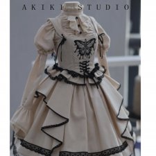 Выкройка для куклы 1/4 BJD; Блузка, Корсет, Юбка и др.; в формате PDF в натуральную величину + МК