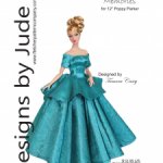 Выкройка PDF в натуральную величину / комплект для куклы Poppy Parker Поппи Паркер