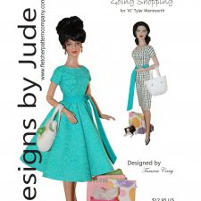 Выкройка PDF в натуральную величину / платье для куклы Тайлер Тоннер 40 см