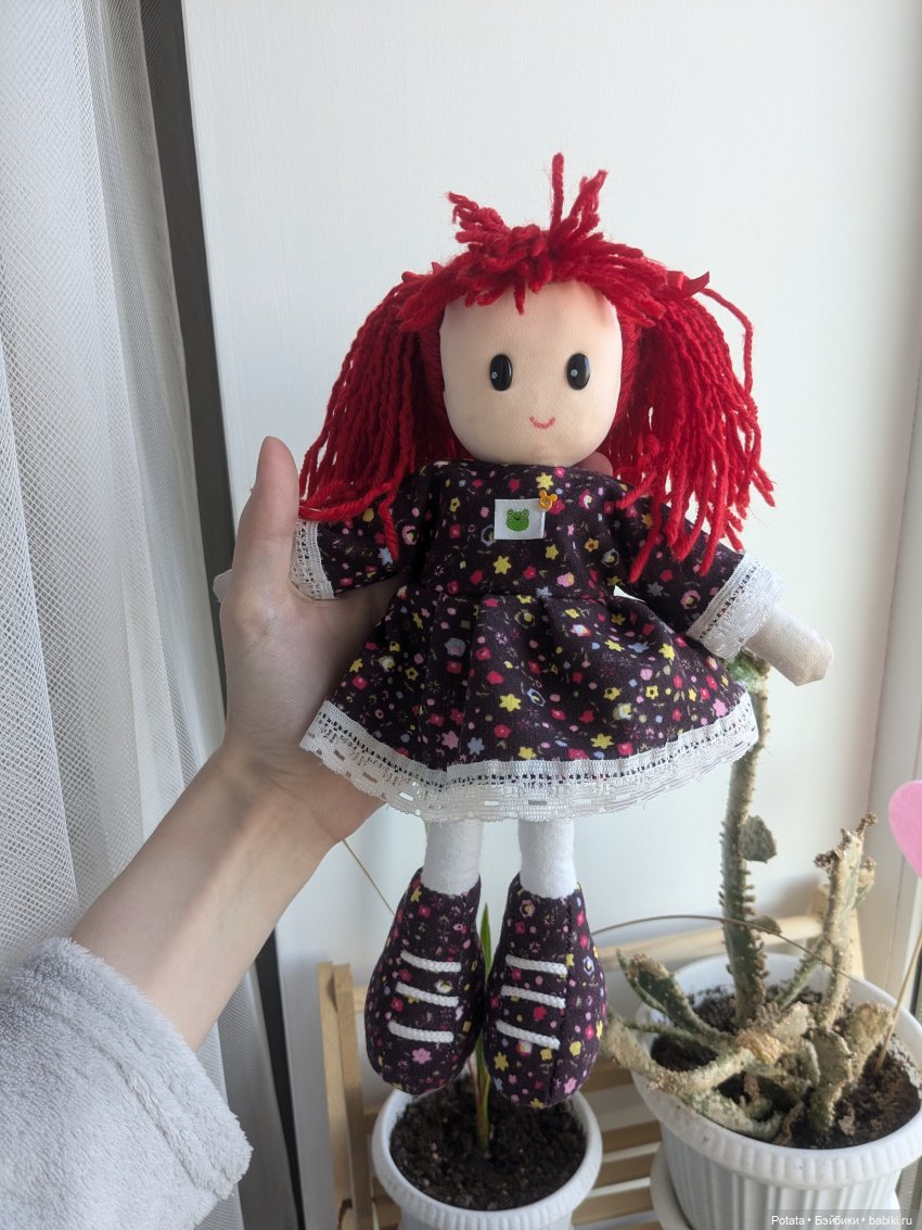 Шью новое тело для старой текстильной куклы