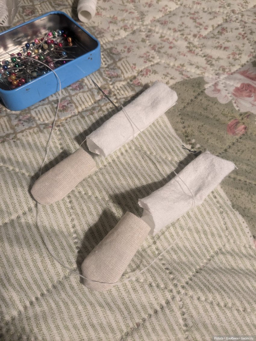 Шью новое тело для старой текстильной куклы (фото 9)