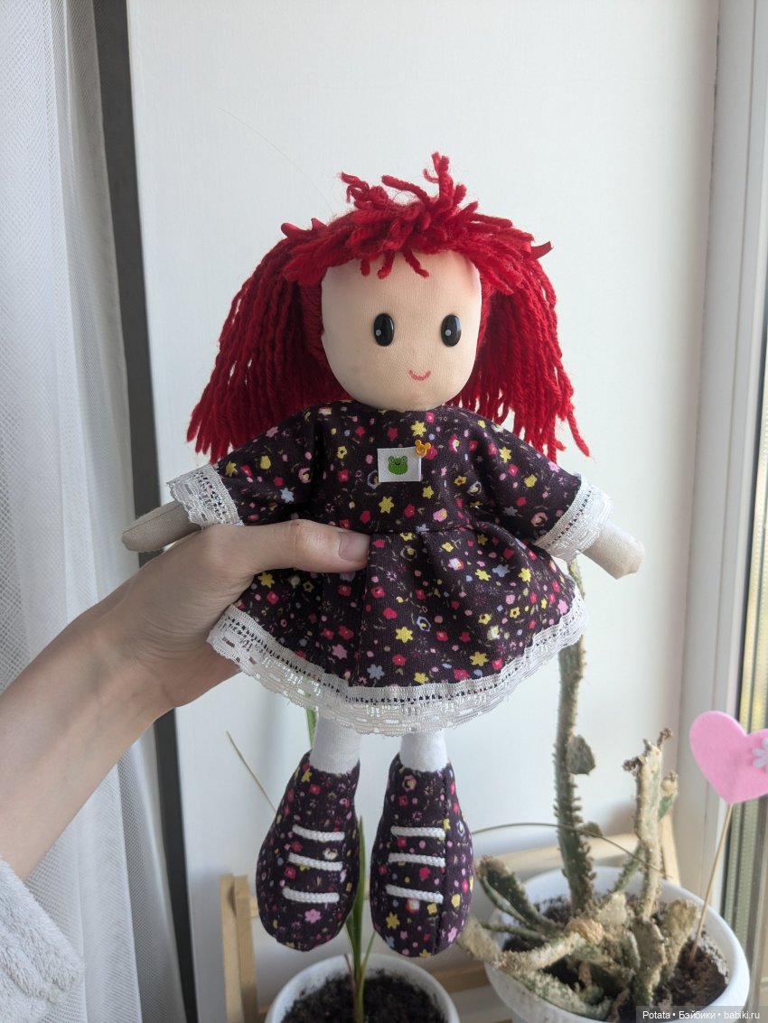 Шью новое тело для старой текстильной куклы