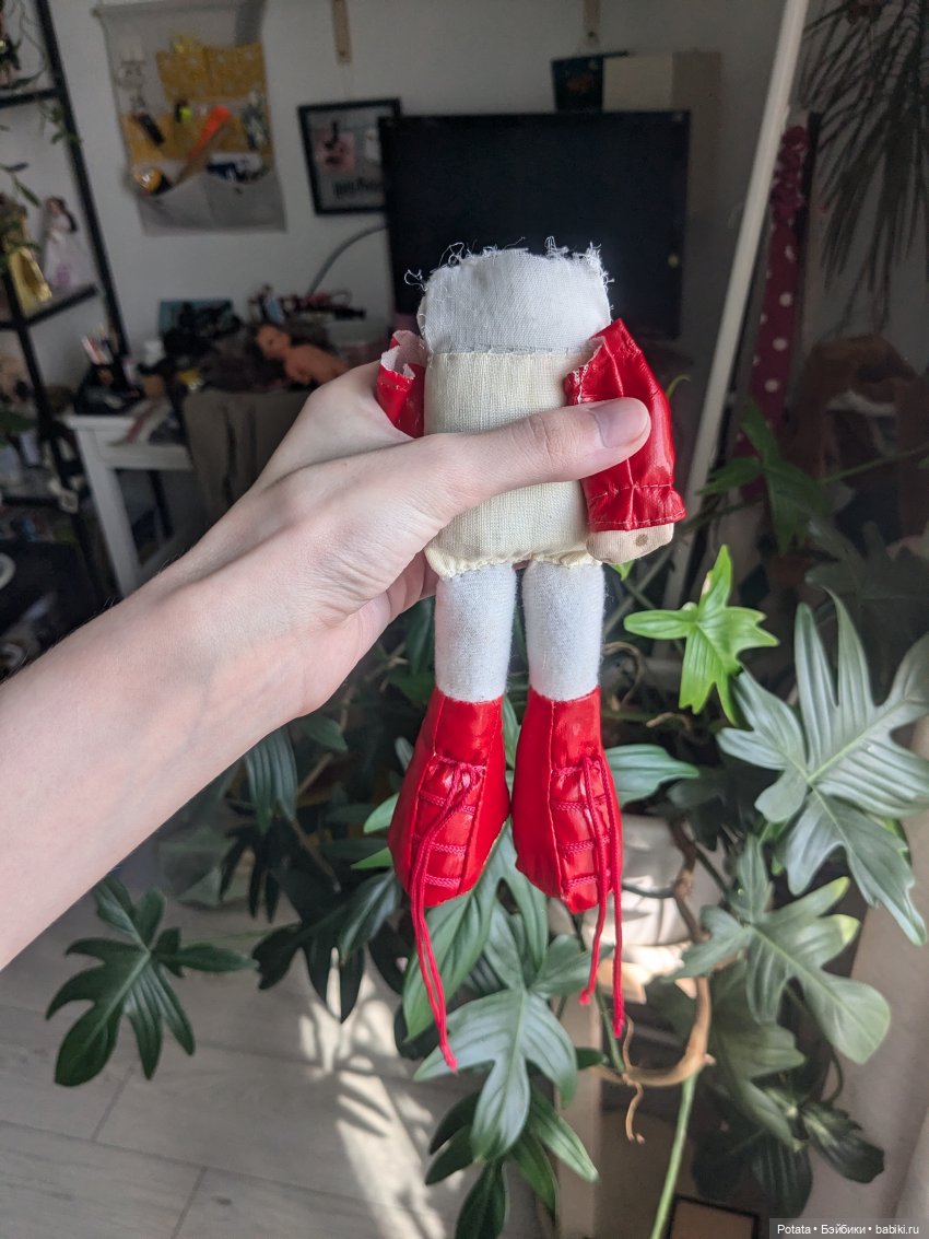 Шью новое тело для старой текстильной куклы (фото 3)