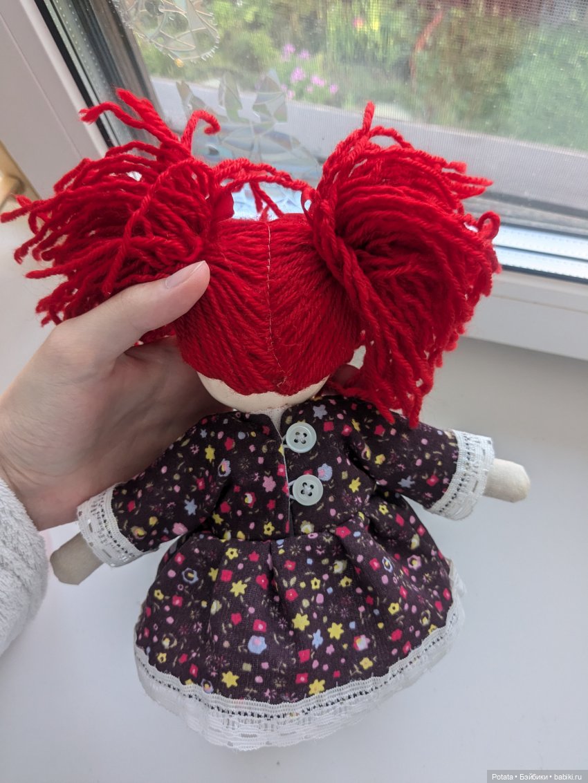 Шью новое тело для старой текстильной куклы