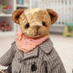 Генри, плюшевый мишка ручной работы