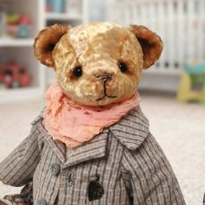 Генри, плюшевый мишка ручной работы