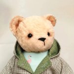 Степан, мишка ручной работы  в технике Тедди