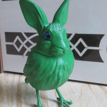 Зае-воробушек - символ начала рабочего года)