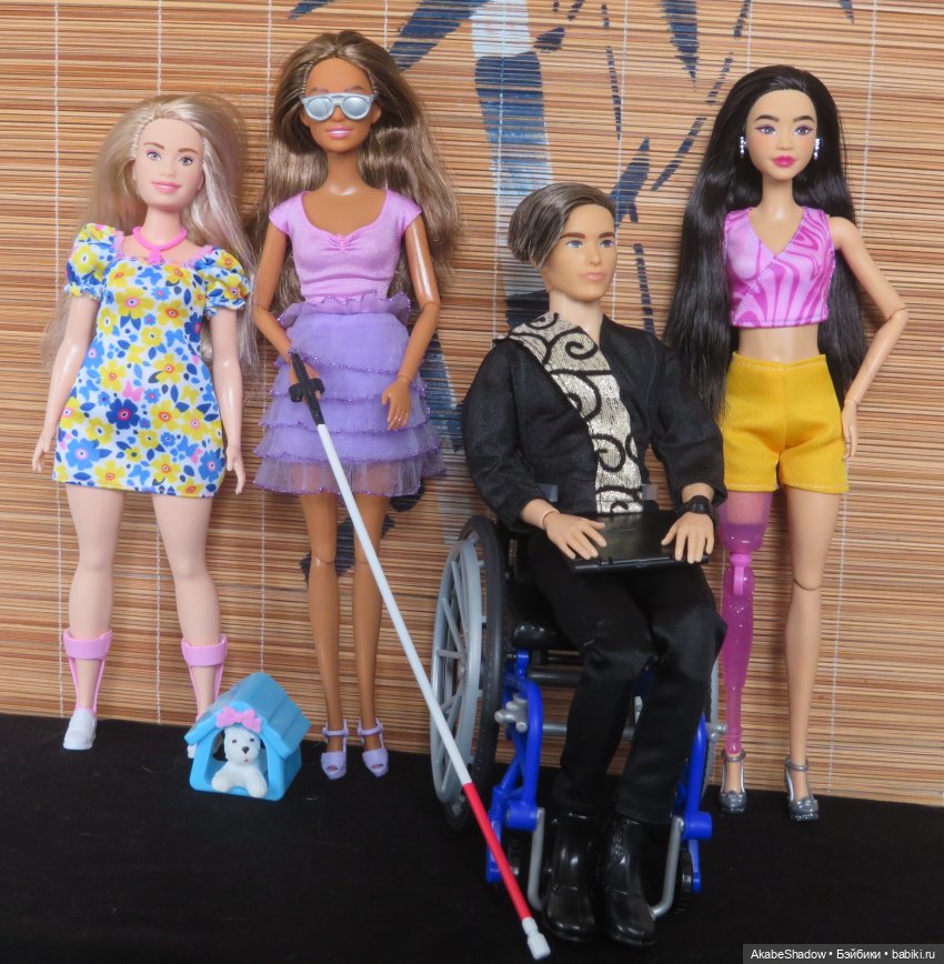 Неожиданно: инвалиды и инклюзии от Маттел