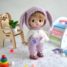 Кукла по мотивам обицу11, ob11, obitsu11