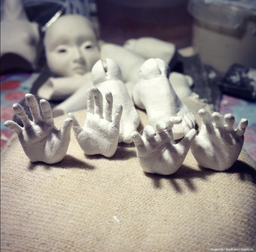 Первые шарнирки. Сборка — Авторские шарнирные куклы своими руками: лепка (фото 3)