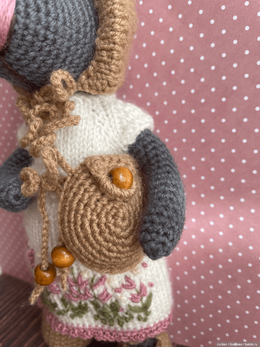 Вязаная зайка или проба пера в создании топиков (фото 3)