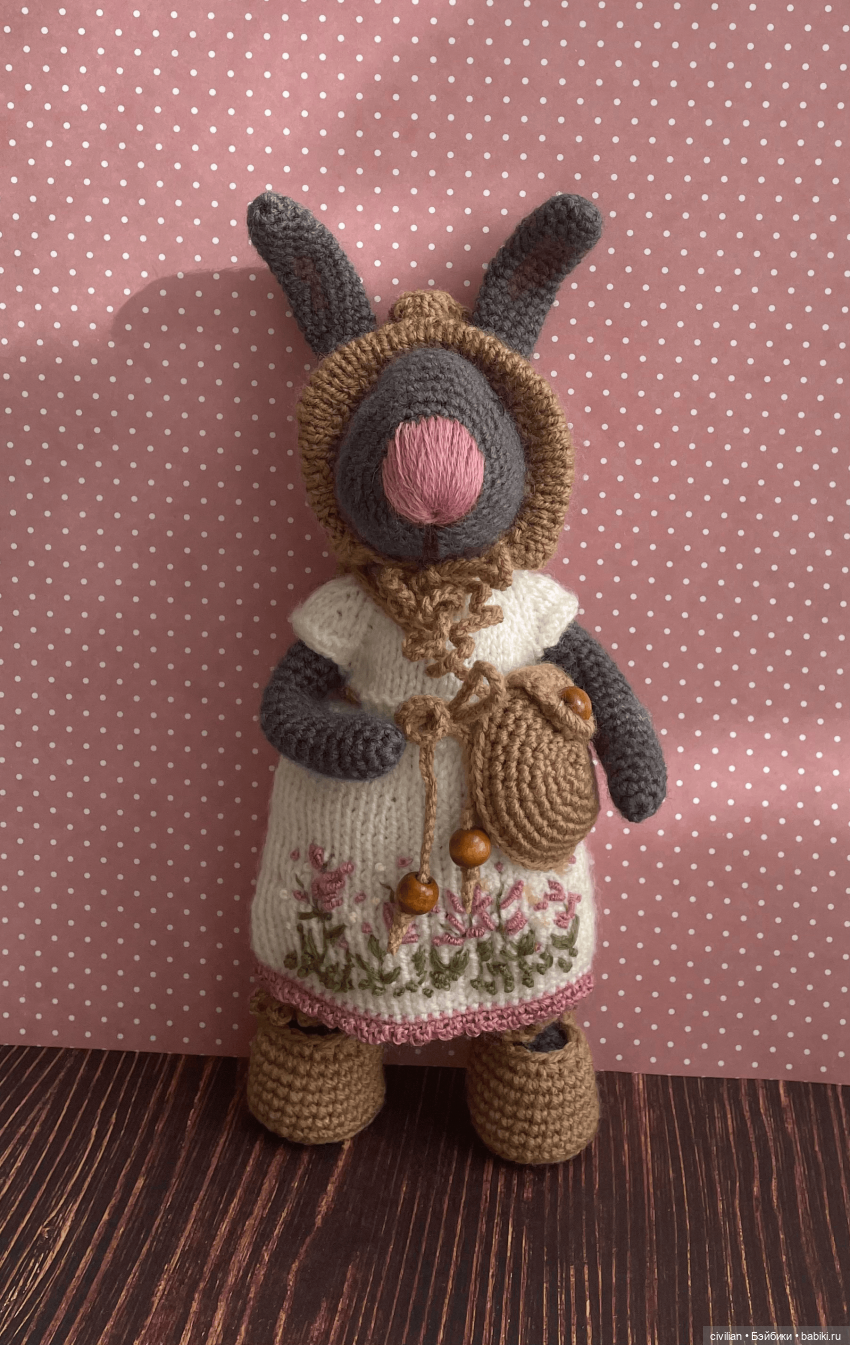 Вязаная зайка или проба пера в создании топиков (фото 2)