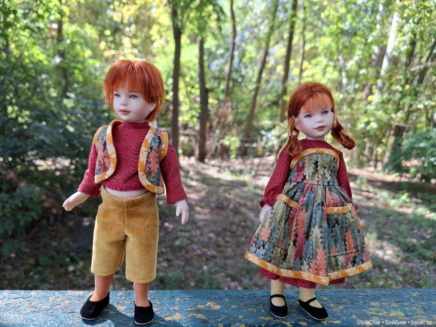 Гензель и Гретель на прогулке