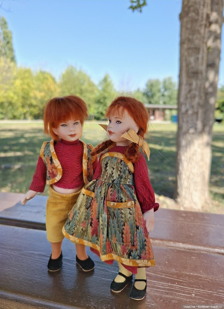 Гензель и Гретель на прогулке