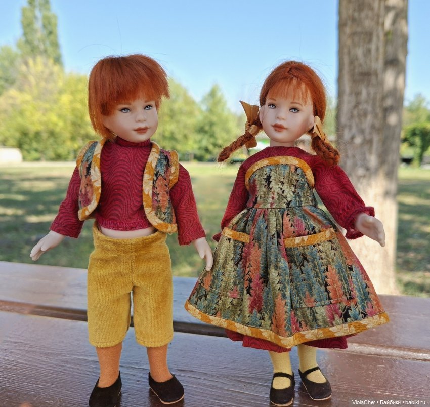 Гензель и Гретель на прогулке