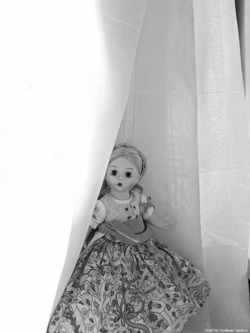 В черно-белом — Куклы Madame Alexander (Мадам Александер): винтаж