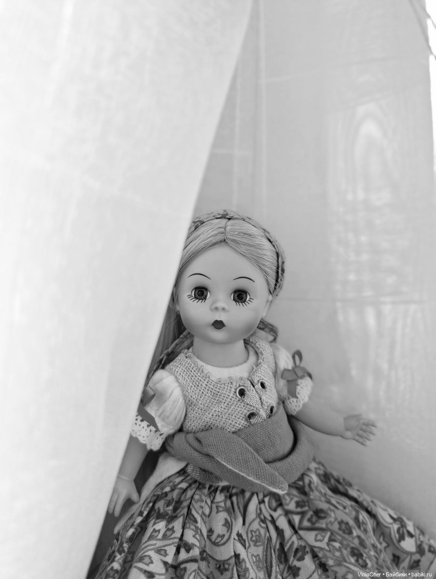 В черно-белом — Куклы Madame Alexander (Мадам Александер): винтаж (фото 2)