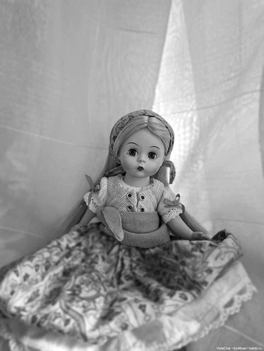 В черно-белом — Куклы Madame Alexander (Мадам Александер): винтаж (фото 3)