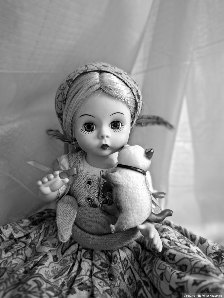 В черно-белом — Куклы Madame Alexander (Мадам Александер): винтаж (фото 5)