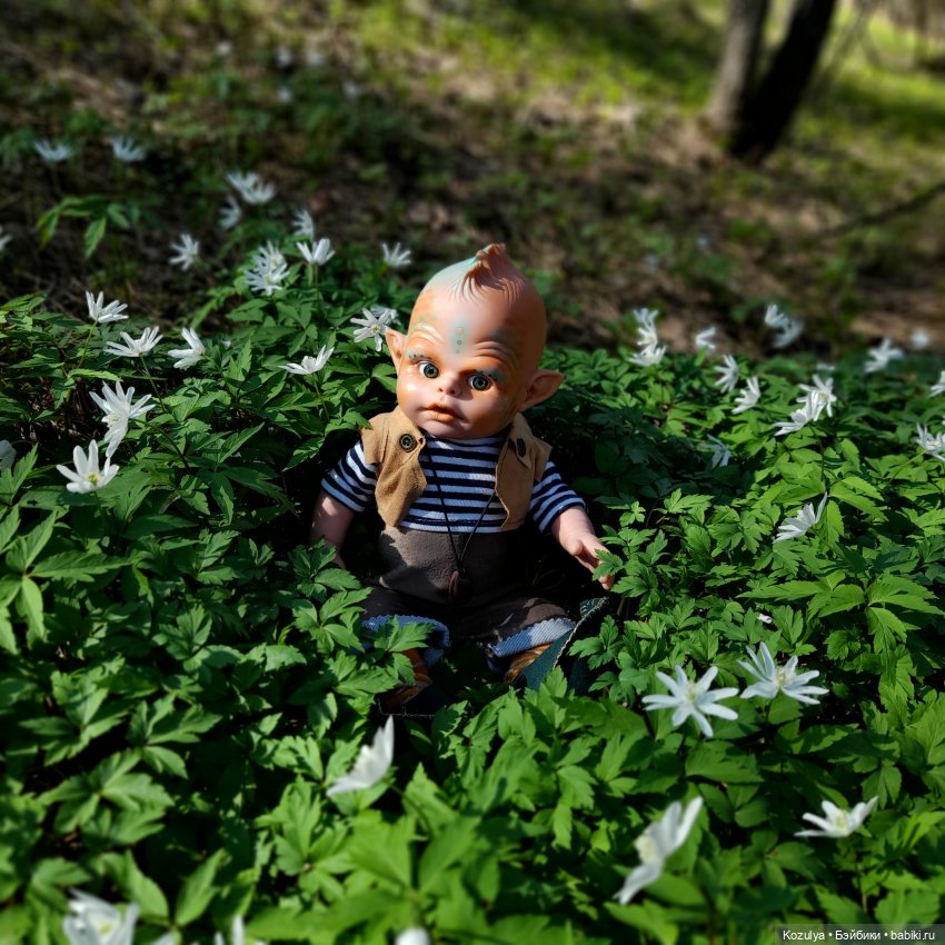 Лесной эльф — Испанские куклы (разное): Vestida de Azul