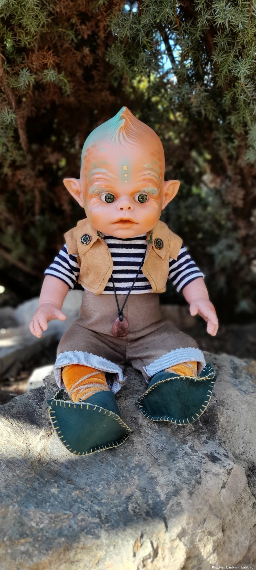 Лесной эльф — Испанские куклы (разное): Vestida de Azul (фото 5)