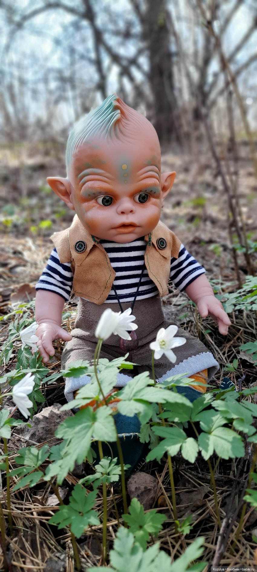 Лесной эльф — Испанские куклы (разное): Vestida de Azul (фото 9)