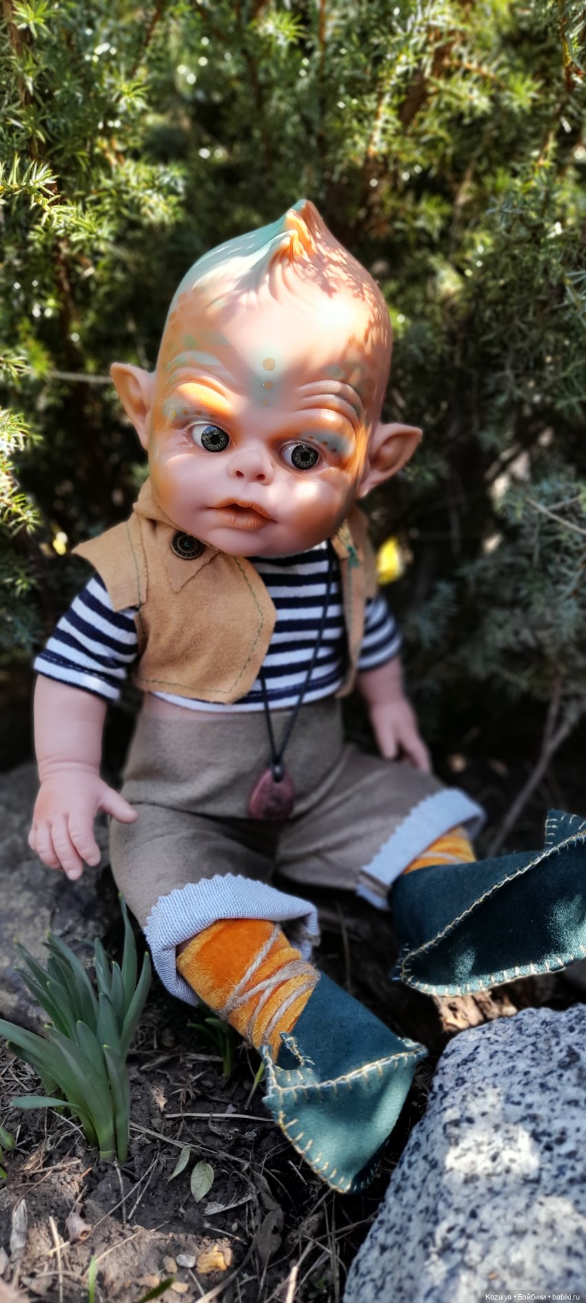 Лесной эльф — Испанские куклы (разное): Vestida de Azul