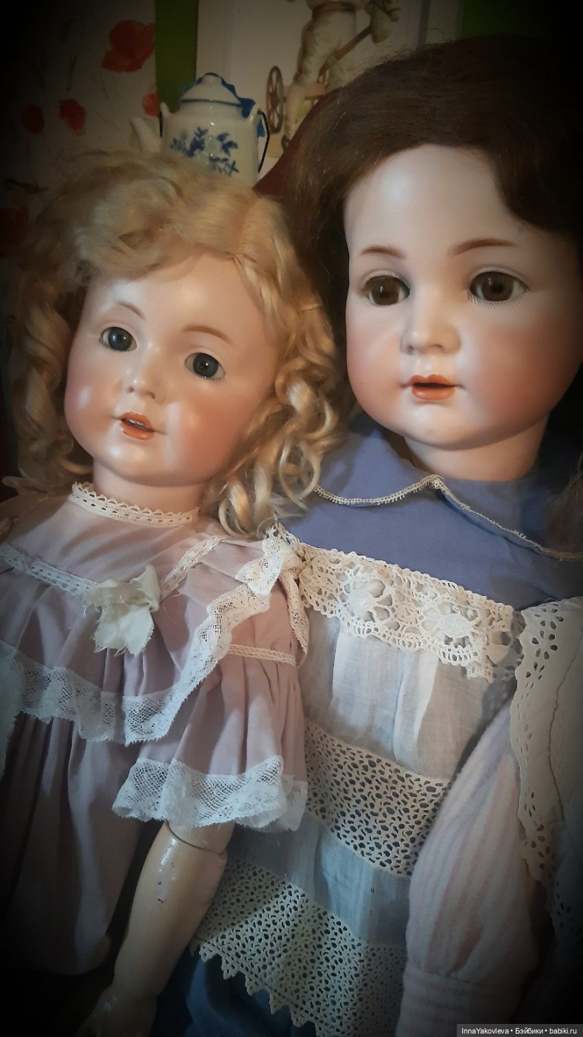 И она тоже 117))) — Антикварные куклы Kämmer & Reinhardt (K*R): характерные (фото 7)