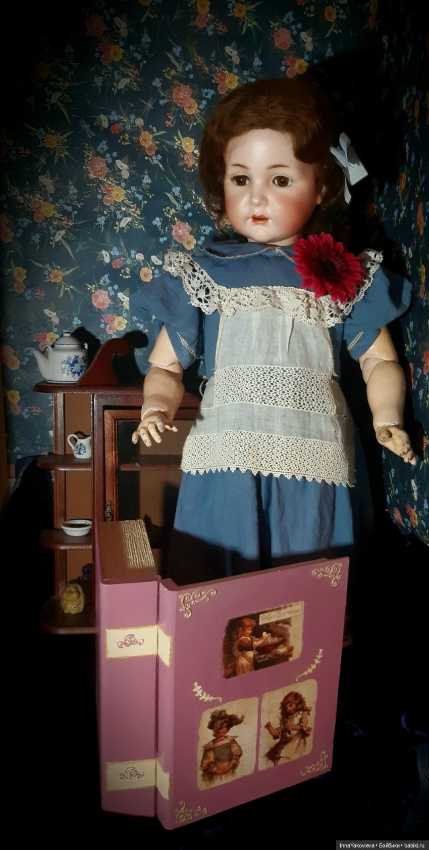 И она тоже 117))) — Антикварные куклы Kämmer & Reinhardt (K*R): характерные (фото 8)