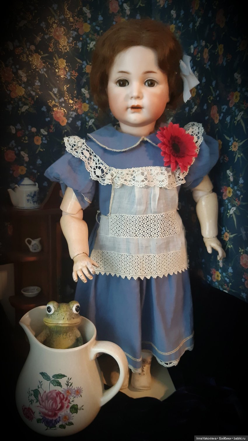 И она тоже 117))) — Антикварные куклы Kämmer & Reinhardt (K*R): характерные (фото 4)