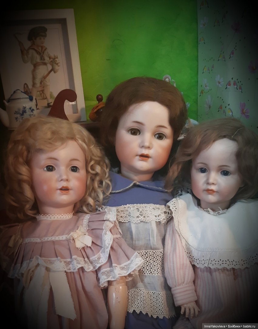 И она тоже 117))) — Антикварные куклы Kämmer & Reinhardt (K*R): характерные (фото 5)