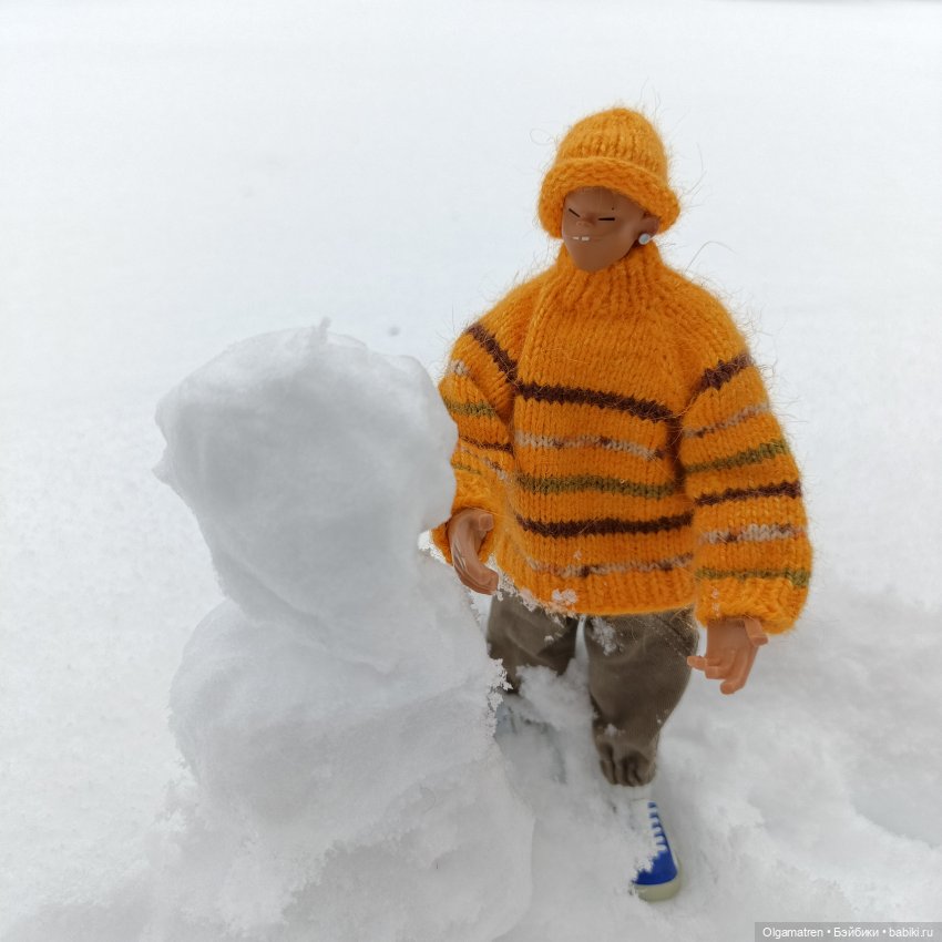 Весенний снеговик — Игровые куклы разных производителей (Разное): редкие бренды (фото 3)