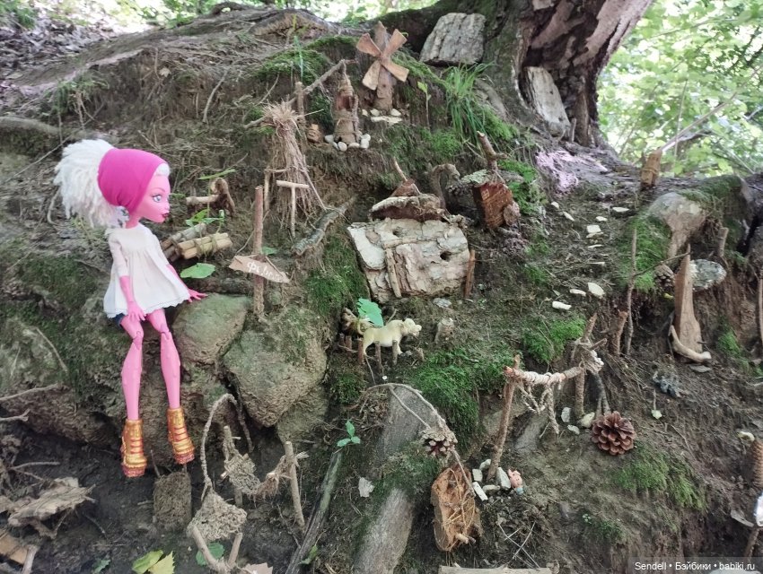 милый арт-объект в парке