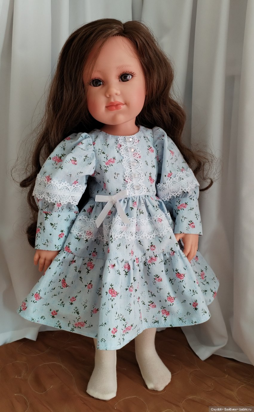 Платье из фактурного хлопка