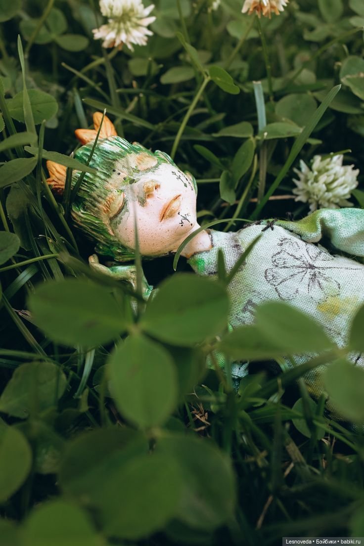 Малыш Лес — Лепка авторских кукол: полимерная глина (фото 3)