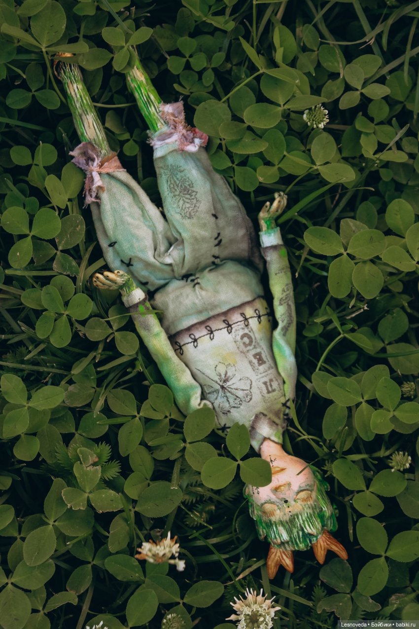 Малыш Лес — Лепка авторских кукол: полимерная глина (фото 5)