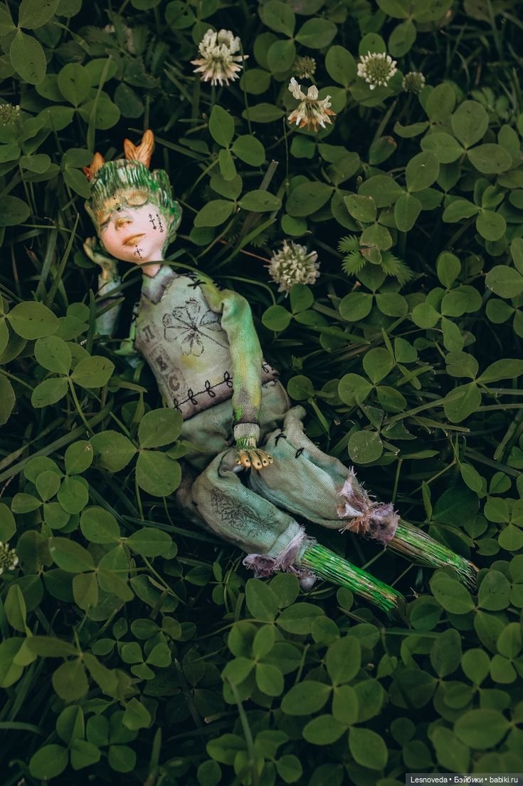 Малыш Лес — Лепка авторских кукол: полимерная глина (фото 2)