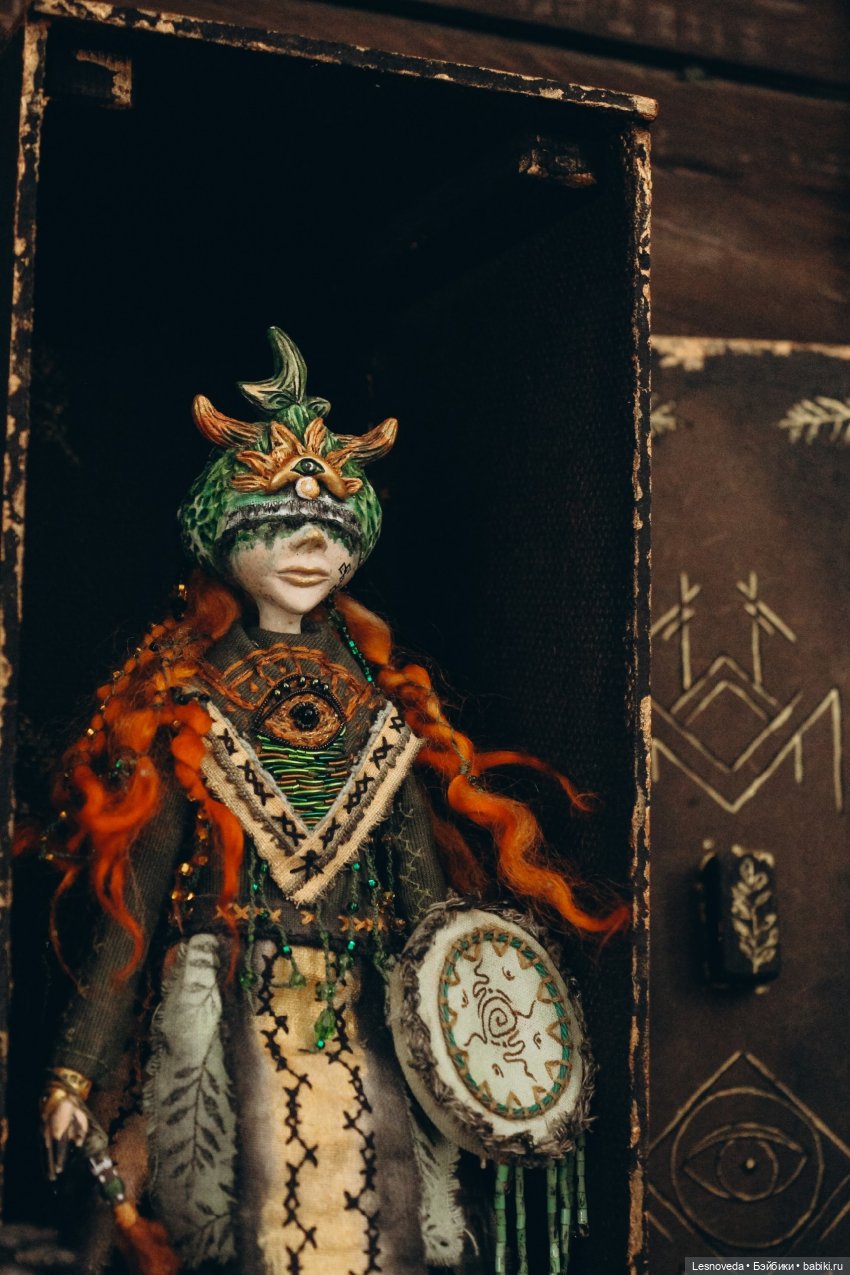 Приданое для куклы — Лепка авторских кукол: полимерная глина (фото 5)