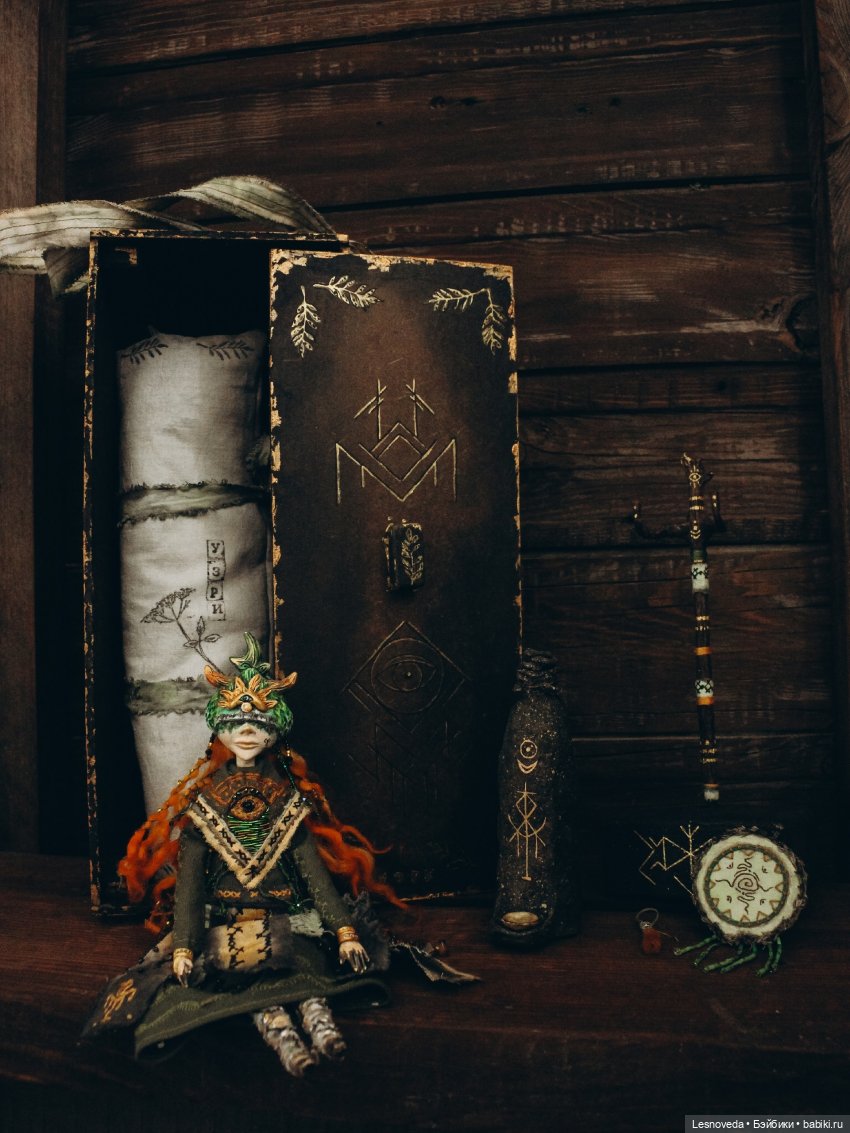 Приданое для куклы — Лепка авторских кукол: полимерная глина (фото 4)